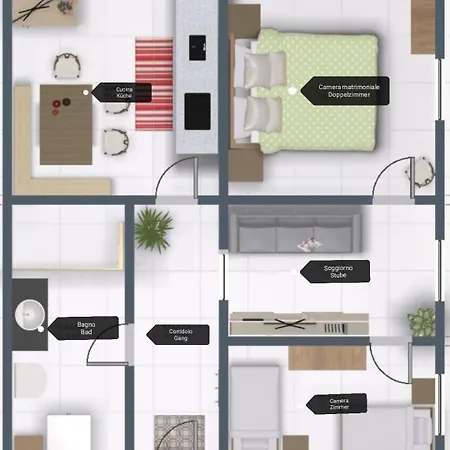 Appartamenti Daberto Fabiola Arabba Room photo